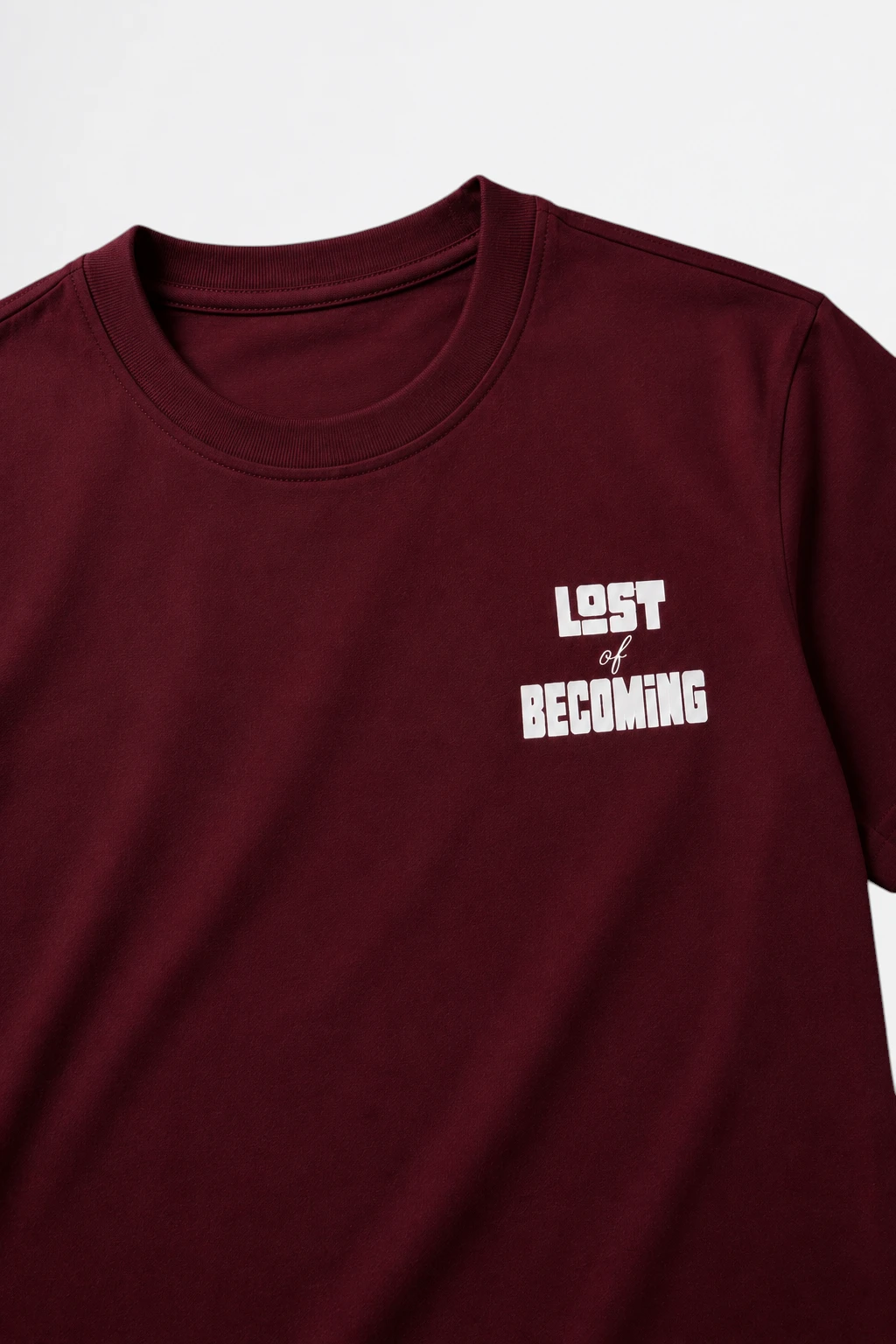 After Hours Tee Maroon T-Shirt - Image 7