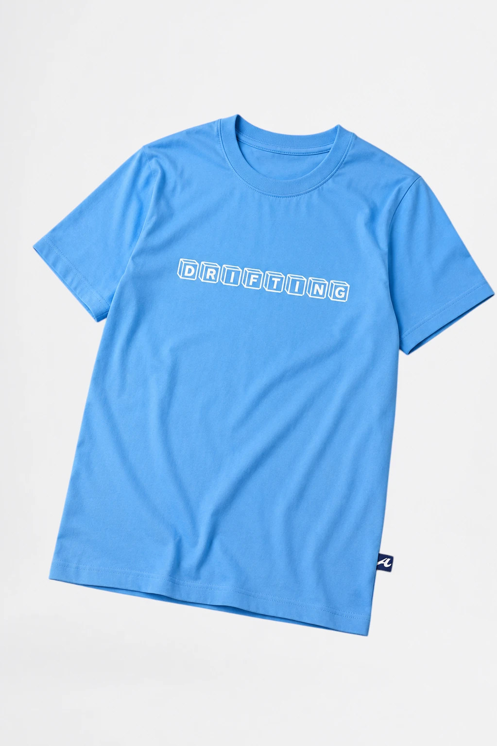 Drift Tee Blue T-Shirt - Image 4