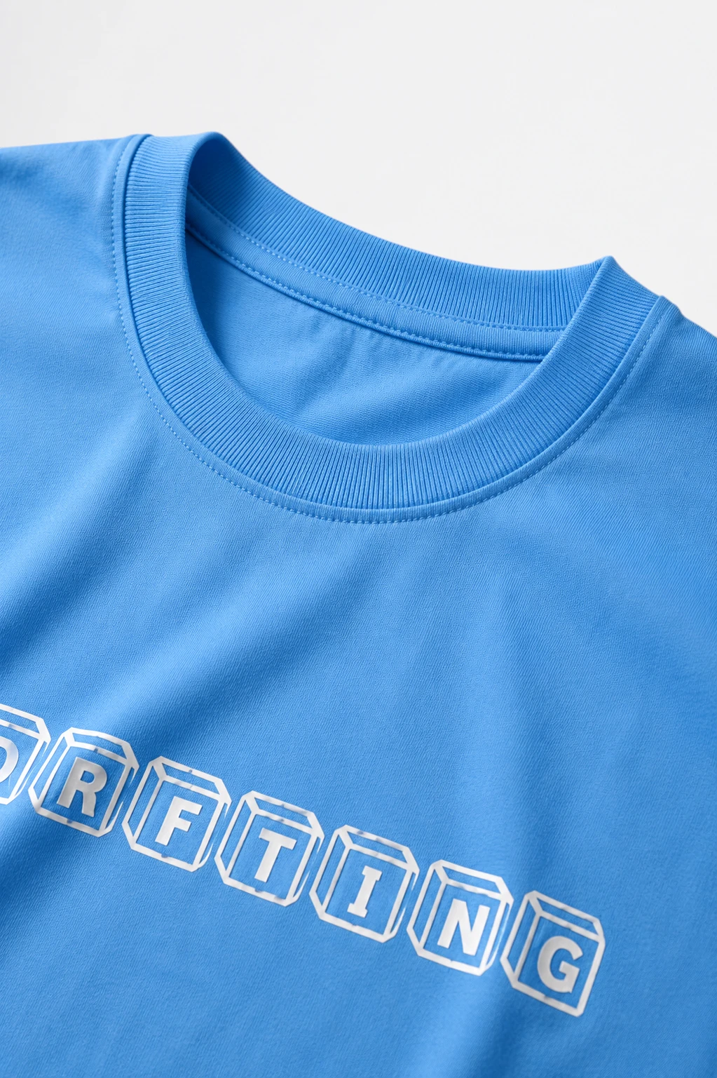 Drift Tee Blue T-Shirt - Image 6