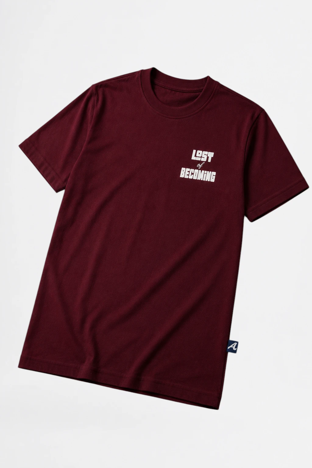 After Hours Tee Maroon T-Shirt - Image 6